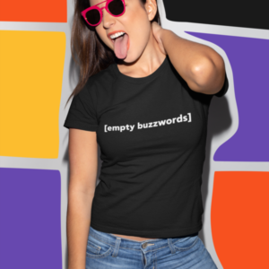 OX Empty Buzzords T-shirt Woman