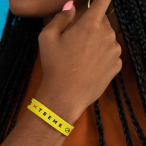 OX Silicone Wristband Yellow